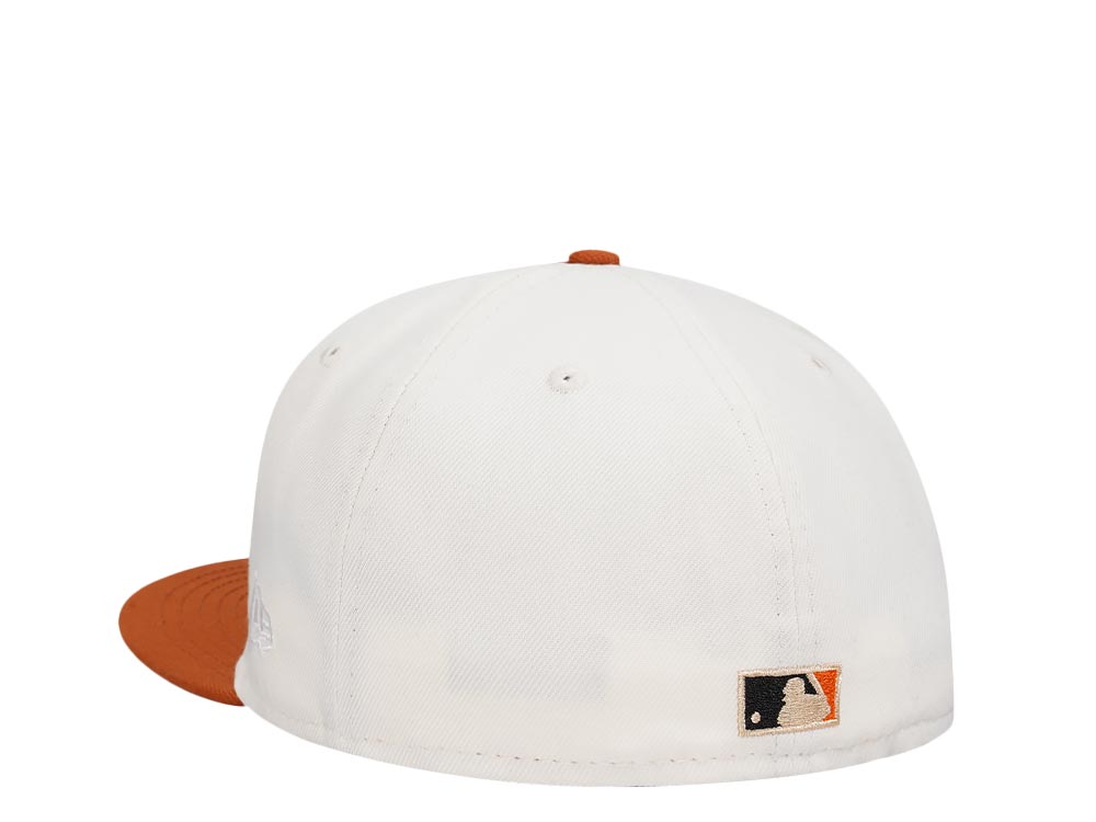 6 7/8 Houston shops Astros Chrome/Orange/Gray 45th Anniversary Sidepatch Fitted Hat